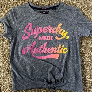 SuperDry women’s tee- soft and awesome shirt! Like new!